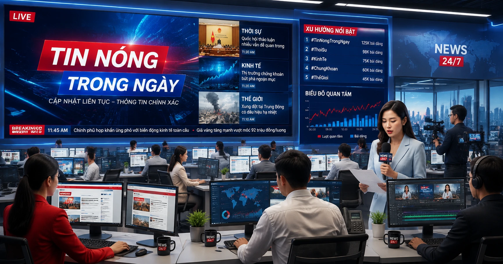 Tổng quan về tin nóng trong ngày - image 1 Tổng quan về tin nóng trong ngày - image 1